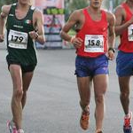 Men - Eider Arevalo (158) guida la gara su Omar Segura e Jesus Tadeo Vega