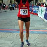 50km men: Beatrice Foresti celebrates the victory