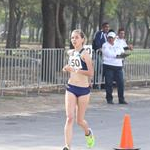 Women U20 10km: Alegna Aryday Gonzalez Munoz during the race