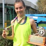 Women U20 10km: the winner Alegna Aryday Gonzalez Munoz