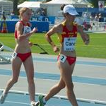 Women - Amanda Cano (2 - ESP - 9° in 48:32.77) e Anastasiya Rodzkina (8 - POL - 8° in 48:19.13)