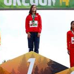 Women - Il podio della 10 km. donne (by Getty Images)