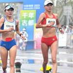 China games 2021 - Qieyang Shenjie e Yang Liujing during the race