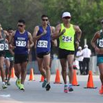 Men 50km: leading pack