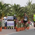 Men 50km: Andres Choco (ECU) and Pedro Daniel Gomez (MEX)