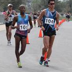 Men 20km: Perseus Karlstrom and Lebogang Shange