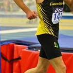 5.000m Men - Vito Di Bari during the race