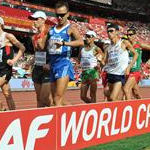 20 km Men - Il gruppo poco dopo la partenza