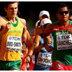 20 km Men - Dane Bord-Smith (AUS) e Eder Sanchez (MEX) nelle prime fasi della gara