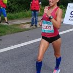 4th Station: Antonella Palmisano at 9km (photo by Lorenzo Dessì - ITA)