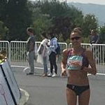 4th Station: Ainhoa Pinedo near the finish