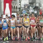 20 km women - la partenza 