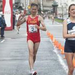 20 km men - L'arrivo di Wang Zhen