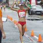 20 km women - L'arrivo di Qieyang Shenjie