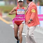 Women - 20 km - Lu Xiuzhi taglia il traguardo