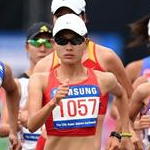 Women - 20 km - Il gruppo nelle prime fasi della gara
