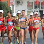 4 day - Women - Lyudmyla Olyanovska guida in una fase della gara femminile e quella junior uomini