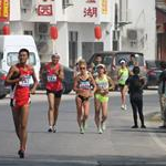 4 day - Women - Una fase della gara femminile e quella junior uomini