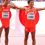 50 km Men - Tanii e Arai esultano per l'ottimo risultato