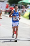 10 km. Jun. Men - Vito Minei durante una fase della gara (by Giancarlo Colombo)