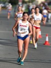 10 km. Jun. Women - Nadezhda Leontyeva in gara (by Giancarlo Colombo)