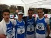 La squadra italiana della 20 Km. uomini - Italian 20 Km. Men team (Photo by Alessandro Talotti)